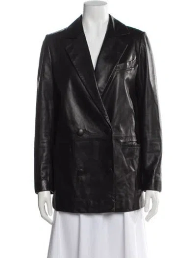 Pre-owned Nour Hammour Blazer In Gray