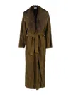 Nour Hammour Briona Suede In Green