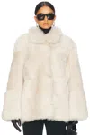 Nour Hammour Carolyn Jacket In Marshmallow