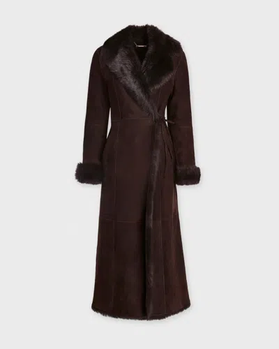 Nour Hammour Coat Joni In Brown