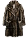 Nour Hammour Evita Coat In Neutrals