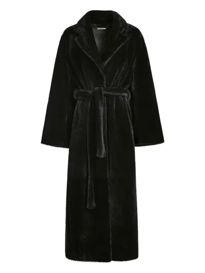 NOUR HAMMOUR GIOVANNA BELTED COAT