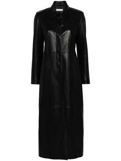 Nour Hammour Gotham Coat In Black