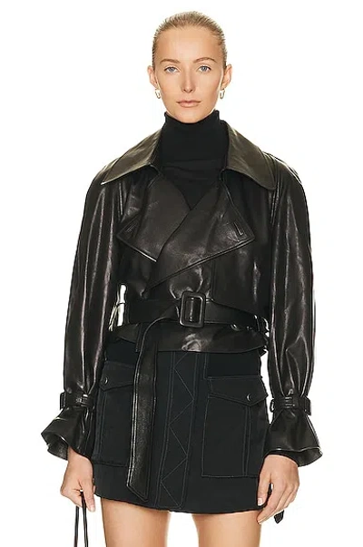 Nour Hammour Hatti Jacket In Black