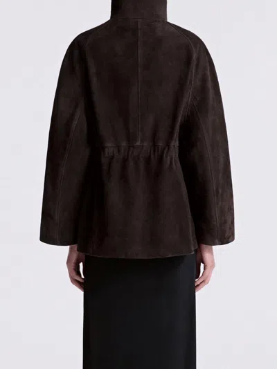 Nour Hammour Jacket In Brown