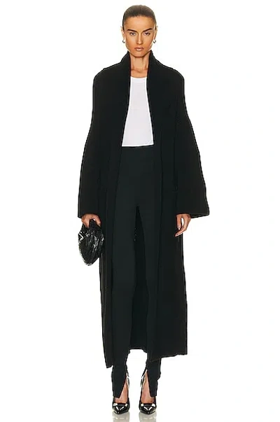 Nour Hammour Janis Coat In Black