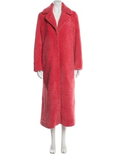 Pre-owned Nour Hammour Lamb Fur Fur Coat In Multi