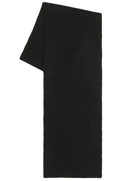 Nour Hammour Leni Cashmere Scarf In Black