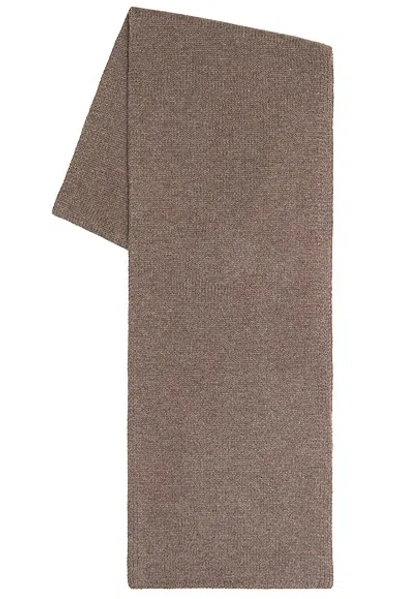 Nour Hammour Leni Cashmere Scarf In Brown