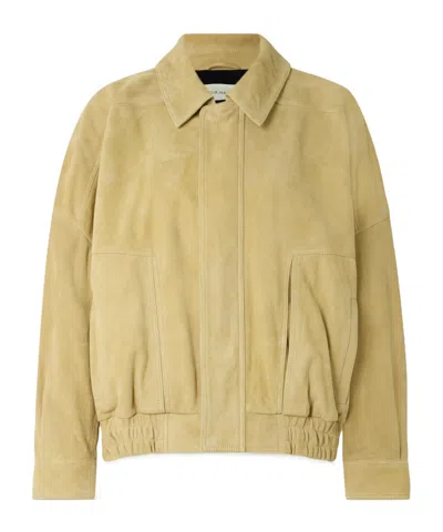 Nour Hammour Long-sleeved Casual Jacket In Yellow