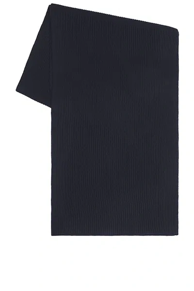 Nour Hammour Luce Cashmere Scarf In Navy