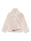 Nour Hammour Lyra Jacket In Neutrals
