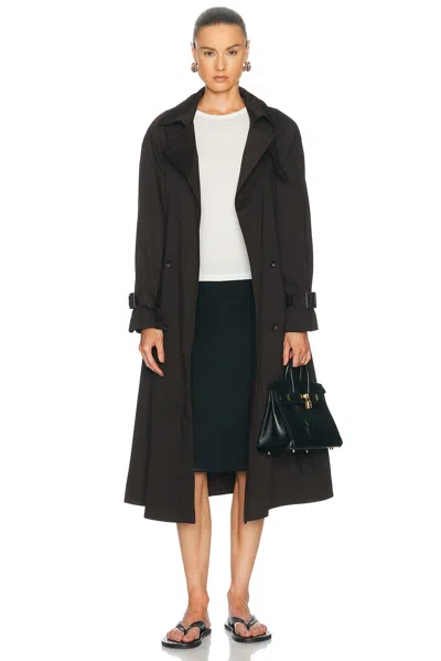 Nour Hammour Marchand Jacket In Brown