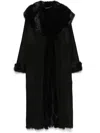 Nour Hammour Evita Coat In Black