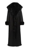 Nour Hammour Marlene Coat In Black
