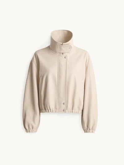 Nour Hammour Pia Bomber Ivory L In Multi