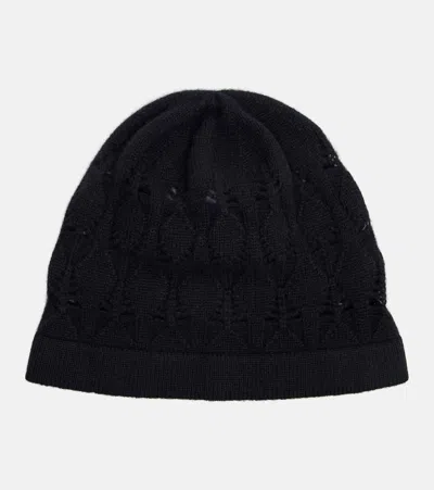 Nour Hammour Pippa Cashmere Beanie In Black