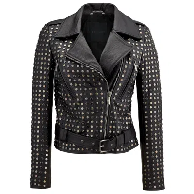 Nour Hammour "schism" Jacket In Black