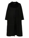 Nour Hammour Birthday Reversible Coat In Black