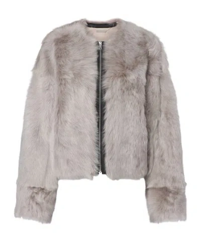 NOUR HAMMOUR SHEARLING JACKET