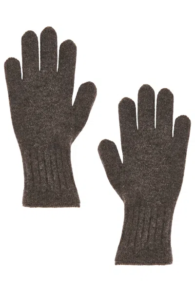 Nour Hammour Short Cashmere Glove In Mink