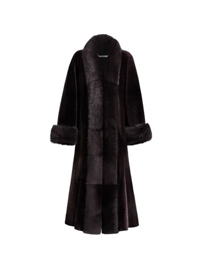 Nour Hammour Sima Kong Matriarch Coat In Black
