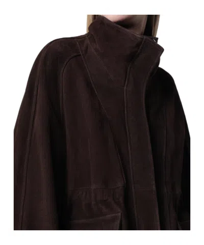 Nour Hammour Stand-up Collar Casual Jacket In Multi