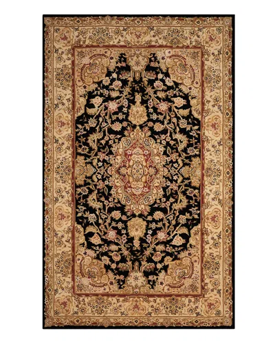 Nourcouture Beulah Hand-tufted Rug, 10' X 14' In Black/beige