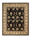 Nourcouture Brie Hand Tufted Rug, 9' X 12' In Black