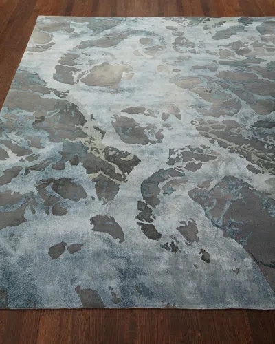 Nourcouture Caprice Hand-tufted Rug, 8' X 10' In Gray/slate