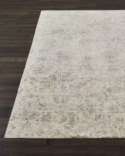 Nourcouture Svana Hand-knotted Area Rug, 8' X 10' In Beige