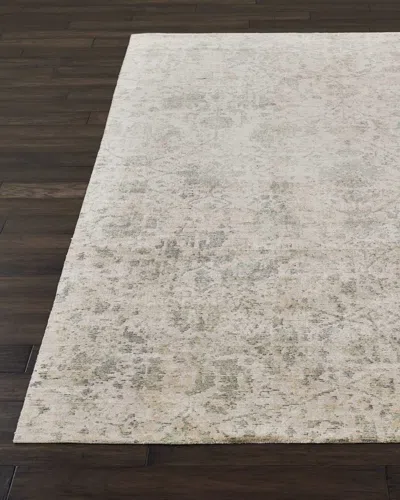 Nourcouture Svana Hand-knotted Area Rug, 9' X 12' In Beige