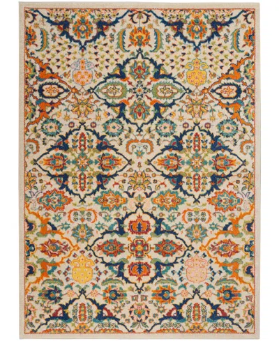 Nourison Allur Alr03 4' X 6' Area Rug In Ivory