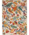 Nourison Allur Alr09 4' X 6' Area Rug In Ivory