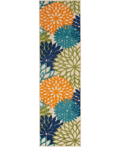 Nourison Aloha Alh05 2' X 6' Runner Rug In Multi