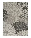 Nourison Aloha Alh05 Area Rug, 2'8 X 4' In Silver