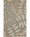 Nourison Aloha Alh18 2'8" X 4' Outdoor Area Rug In Beige