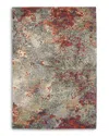Nourison Artworks Atw02 Area Rug, 5'6 X 8' In Seafoam/brick