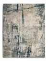 Nourison Artworks Atw05 Area Rug, 7'9 X 9'9 In Ivory/navy