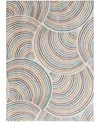 Nourison Astra Machine Washable Asw08 7'10" X 10' Area Rug In Ivory