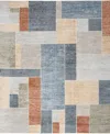 Nourison Astra Machine Washable Asw09 7'10" X 10' Area Rug In Multi