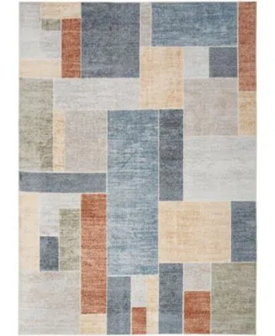Nourison Astra Machine Washable Asw09 Area Rug In Multi