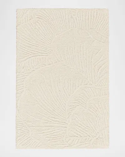 Nourison Avra Blue Hand-tufted Rug, 9' X 12' In White