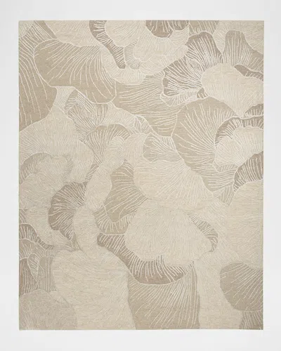 Nourison Avra Taupe Hand-tufted Taupe Rug, 9' X 12' In Brown