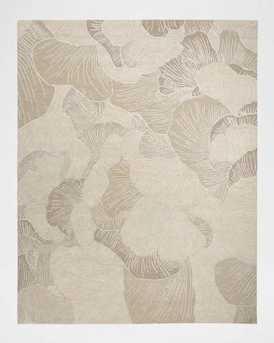 Nourison Avra Taupe Hand-tufted Taupe Rug In Brown
