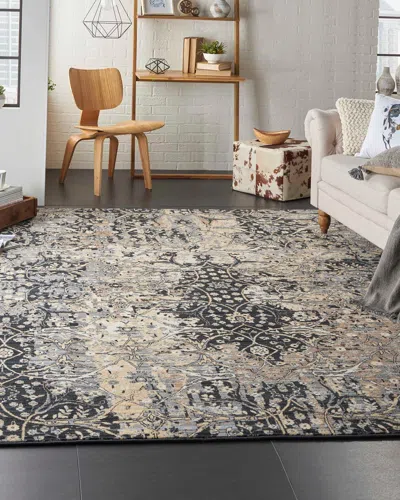 Nourison Brannigan Power-loomed Rug, 10' X 14' In Black