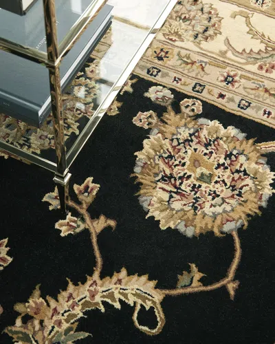 Nourison Brie Hand-tufted Rug In Black