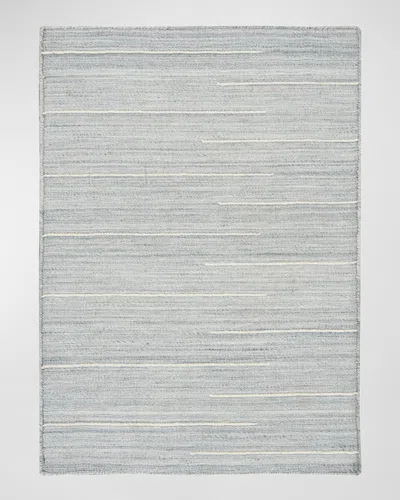 Nourison Carson Flatweave Rug, 10' X 14' In Light Blue