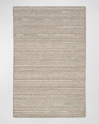 Nourison Carson Flatweave Rug, 5' X 8' In Grey
