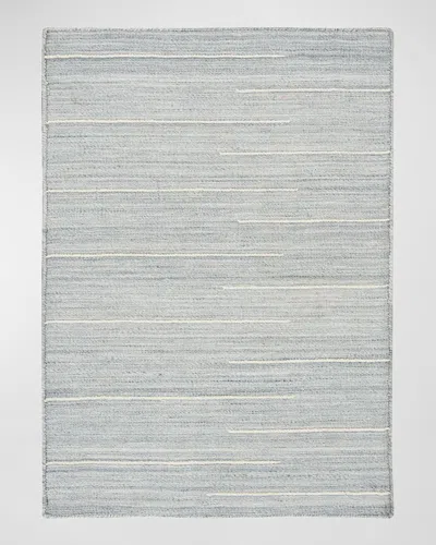Nourison Carson Flatweave Rug, 5' X 8' In Light Blue
